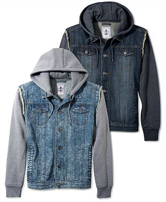 Collection Jean Jacket Hoodie Men Pictures - The Fashions Of Paradise