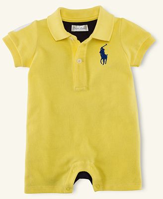 ralph lauren baby boy shortall