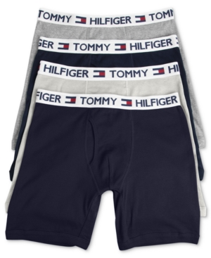 UPC 088541003551 product image for Tommy Hilfiger Men's Underwear, Athletic Boxer Brief 4-Pack | upcitemdb.com