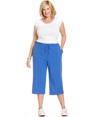 karen scott capri pants