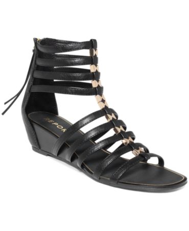Report Megan Gladiator Wedge Sandals - Shoes - Macy's