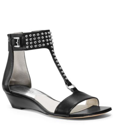 MICHAEL Michael Kors Celena Wedge Sandals - Shoes - Macy's