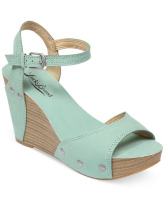 Lucky Brand Marshaa Platform Wedge Sandals - Shoes - Macy's