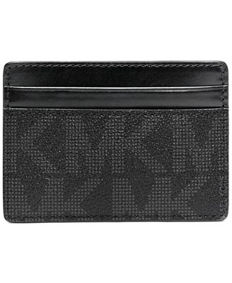 Michael Kors Signature Logo Jet Set Card Case Wallet - Accessories & Wallets - Men - Macy&#39;s