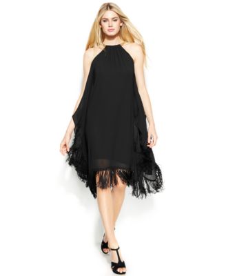 michael kors fringe dress