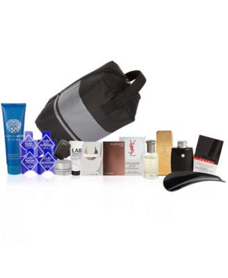 Choose a 14-Pc. Beauty Bag for Her or Him - Only $25 with $50 online beauty purchase