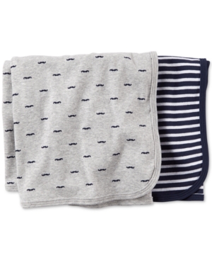 UPC 888510752073 Carter s Baby Boys 2 Pack Swaddle Blankets upcitemdb