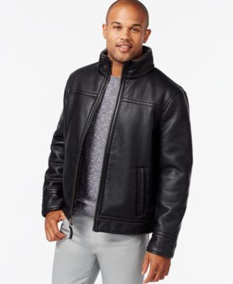 calvin klein shearling