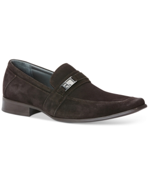 UPC 889655303687 product image for Calvin Klein Bartley Suede Loafers Men's Shoes | upcitemdb.com