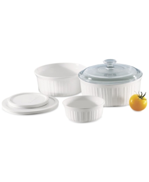 UPC 071160042063 product image for Corningware French White 6 Piece Bakeware Set | upcitemdb.com