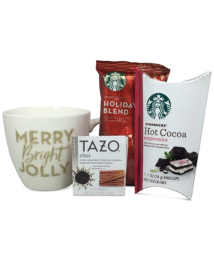 UPC 702014612742 product image for Starbucks Hot Beverage Assorted Mug with Coffee, Tea & Cocoa Gift Set | upcitemdb.com