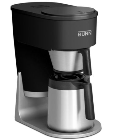 BUNN Velocity Brew 10 Cup Graphite Black Coffee Brewer - / Coffee