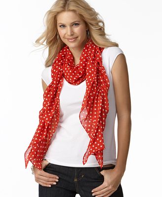 Chiffon Ruched Polka Dot