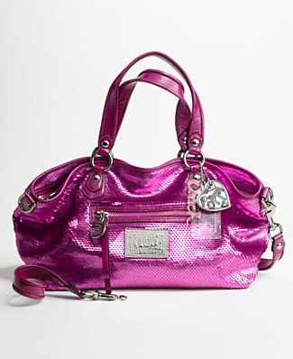 COACH POPPY SEQUINS ROCKER SATCHEL COACH POPPY SEQUINS ROCKER SATCHEL