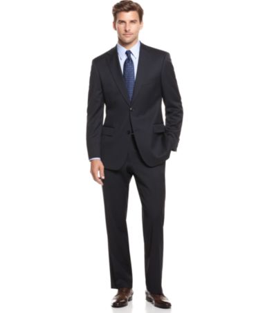 ... BOSS Suit Pasolini Navy Solid - Suits  Suit Separates - Men - Macy's