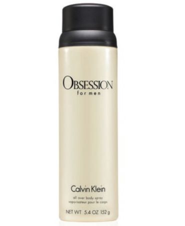 calvin klein obsession body spray