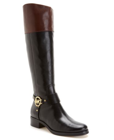 MICHAEL Michael Kors Fulton Harness Boots - Boots - Shoes - Macy&#39;s