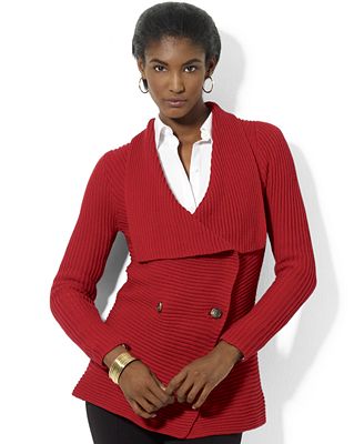 ... Sweater, Long-Sleeve Shawl-Collar Cardigan - Sweaters - Women - Macy's