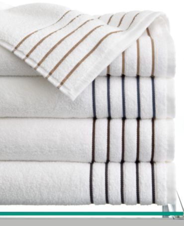 ... Borderline Bath Towel Collection - Bath Towels - Bed  Bath - Macy's