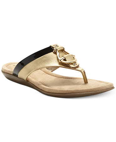 Bandolino Janette Flat Thong Sandals - Shoes - Macy's