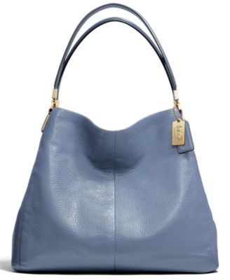 COACH MADISON LEATHER PHOEBE SHOULDER BAG - COACH - Handbags & Accessories - Macy&#39;s
