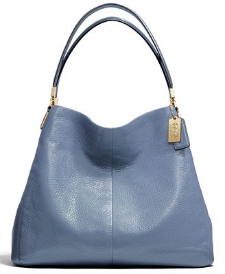 COACH MADISON SMALL PHOEBE SHOULDER BAG IN LEATHER - COACH - Handbags & Accessories - Macy&#39;s