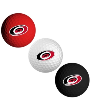 UPC 637556134059 product image for Team Golf Carolina Hurricanes 3-Pack Golf Ball Set | upcitemdb.com
