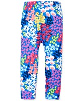 First Impressions Baby Girls' Garden Floral-Print Leggings