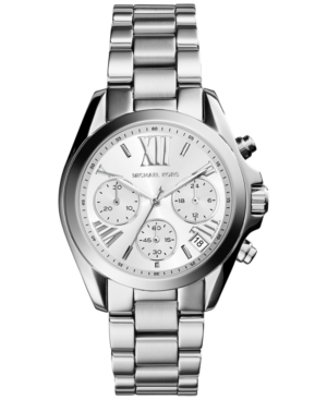 UPC 796483164338 product image for Michael Kors Women's Chronograph Mini Bradshaw Stainless Steel Bracelet Watch 36 | upcitemdb.com