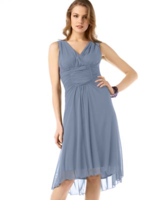 Studio M Sleeveless Mesh Dress