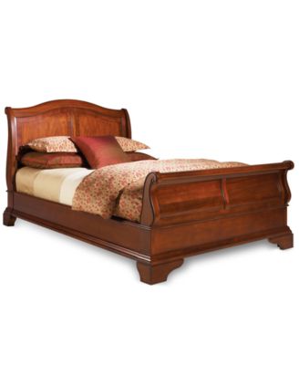 Gramercy Queen Bed, Sleigh Bed - furniture - Macy's