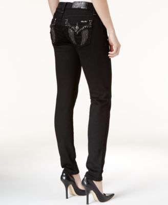 black miss me skinny jeans