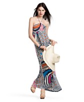 Printed Knit Maxi Dress Printed Knit Maxi Dress