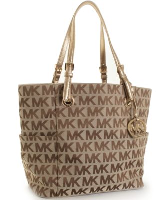 MICHAEL Michael Kors Signature Tote - Handbags  Accessories - Macy's