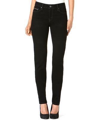 levi's mid rise skinny jeans black