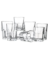 The Cellar Glassware with Fluted Shape, Elena 30 Piece Set
