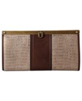 Fossil Handbag, Vintage Revival Embossed Frame Clutch