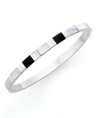 Onyx and Mother of Pearl Bracelet