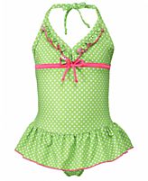 Penelope Mack Kids Swimwear, Little Girls or Toddler Girls One-Piece Ruffled Swimsuit