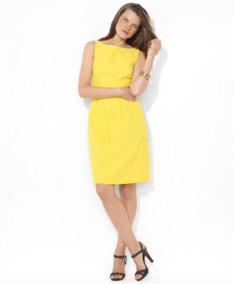 yellow dress macys