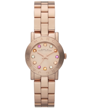 UPC 796483011366 product image for Marc by Marc Jacobs Watch, Women's Amy Rose Gold-Tone Stainless Steel Bracelet 2 | upcitemdb.com