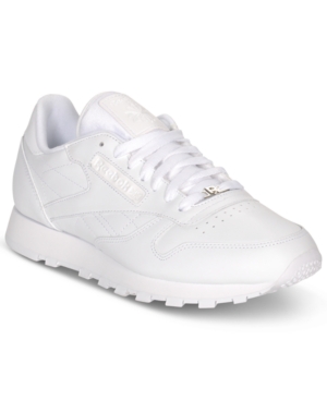 UPC 886406681858 product image for Reebok Men's Classic Leather Casual Sneakers from Finish Line | upcitemdb.com