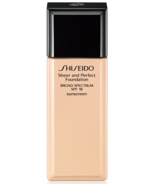 UPC 730852110441 product image for Shiseido Sheer and Perfect Foundation SPF 18 | upcitemdb.com