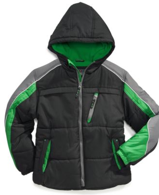 Protection System Boys' Colorblocked Performance Puffer Jacket