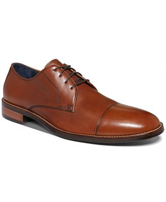 Cole Haan Men&#39;s Shoes, Lennox Hill Cap-Toe Oxfords - Shoes - Men - Macy&#39;s