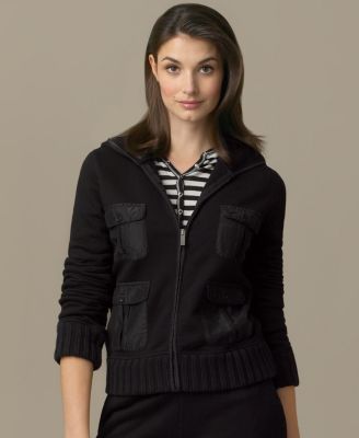 Calvin Klein Casual Tissue-Weight Striped Top