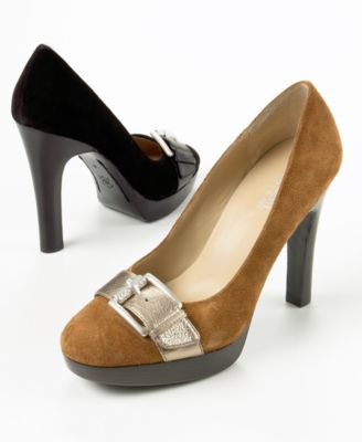 MICHAEL Michael Kors Platform Belted Pump