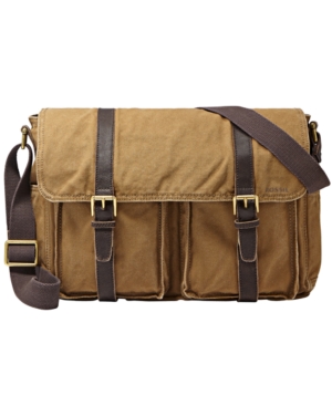 UPC 762346290636 product image for Fossil Estate Casual Cotton Canvas East West Messenger | upcitemdb.com