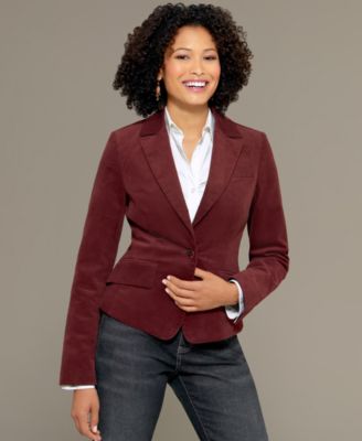 KENNETH COLE new york Velvet Blazer