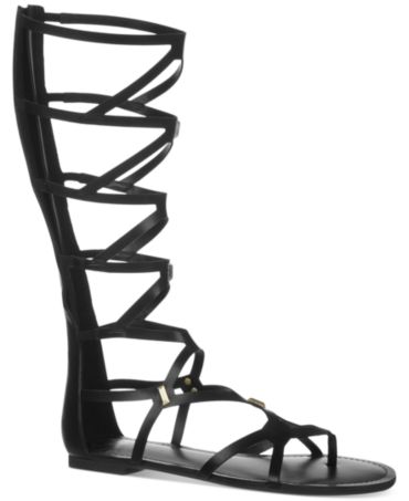 Fergalicious Ferocious Knee High Gladiator Sandals - Shoes - Macy's